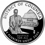 2009 DC US Territories Quarters Coin District Of Columbia Proof Reverse