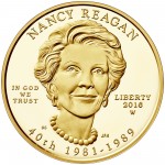 2016 First Spouse Gold Coin Nancy Reagan Proof Obverse