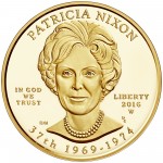 2016 First Spouse Gold Coin Patricia Nixon Proof Obverse