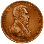 Andrew Jackson Presidential Bronze Medal Obverse