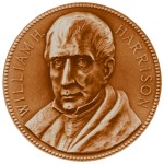 William Henry Harrison Presidential Bronze Medal Obverse