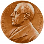 Woodrow Wilson Presidential Bronze Medal Obverse