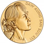 2008 Daw Aung San Suu Kyi Bronze Medal Obverse