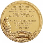 2011 Fallen Heroes Of 911 Pentagon Bronze Medal Reverse