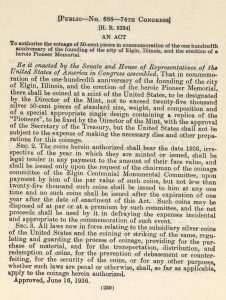 Historic Legislation, June 16, 1936. Full text is duplicated in the body of this page.