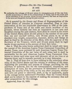 Historic Legislation, June 15, 1933. Full text is duplicated in the body of this page.