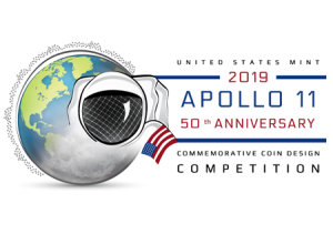 United States Mint 2019 Apollo 11 50th Anniversary Commemorative Coin Design Competition