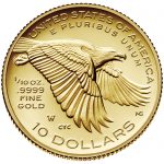 2018 American Liberty One-Tenth Ounce Gold Proof Coin Reverse