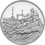 2018 World War I Centennial Commemorative Silver Medal Coast Guard Obverse