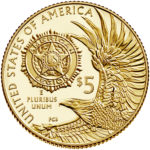 2019 American Legion 100th Anniversary Commemorative Gold Proof Five Dollar Reverse