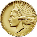 2019 American Liberty High Relief Gold Coin Obverse