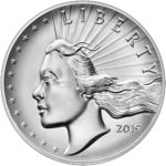 2019 American Liberty High Relief Silver Medal Obverse