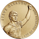 Steve Gleason Bronze Medal Three Inch Obverse