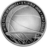 2020 Basketball Hall of Fame Commemorative Clad Half Dollar Proof Reverse