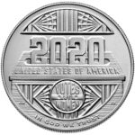 2020 Women's Suffrage Centennial Commemorative Silver Dollar Uncirculated Reverse