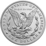 2021 Morgan Dollar Anniversary Coin Uncirculated Reverse San Francisco