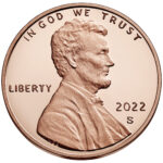 2022 Lincoln Penny Proof Obverse