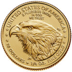 2023 American Eagle Gold Quarter Ounce Bullion Coin Reverse