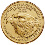 2023 American Eagle Gold Tenth Ounce Bullion Coin Reverse