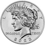 2023 Peace Silver Dollar Reverse Proof Obverse