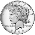 2023 Peace Silver Dollar Proof Obverse