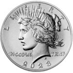 2023 Peace Silver Dollar Uncirculated Obverse