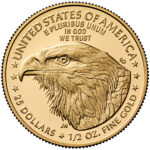 2024 American Eagle Gold Half Ounce Proof Coin Reverse